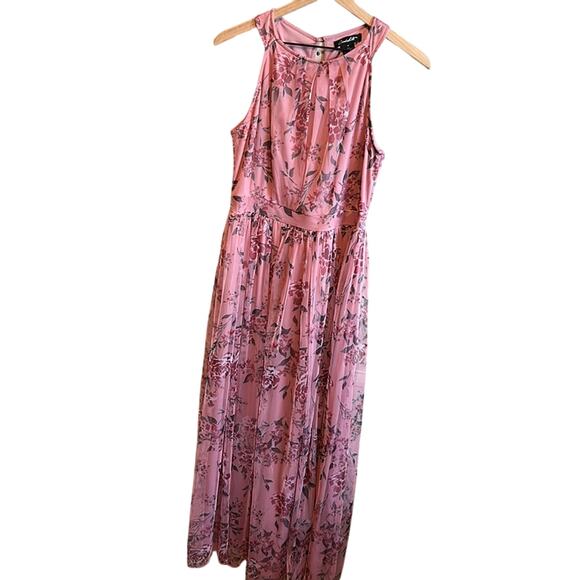 NWT Floral Halter Maxi Dress - Picture 1 of 6